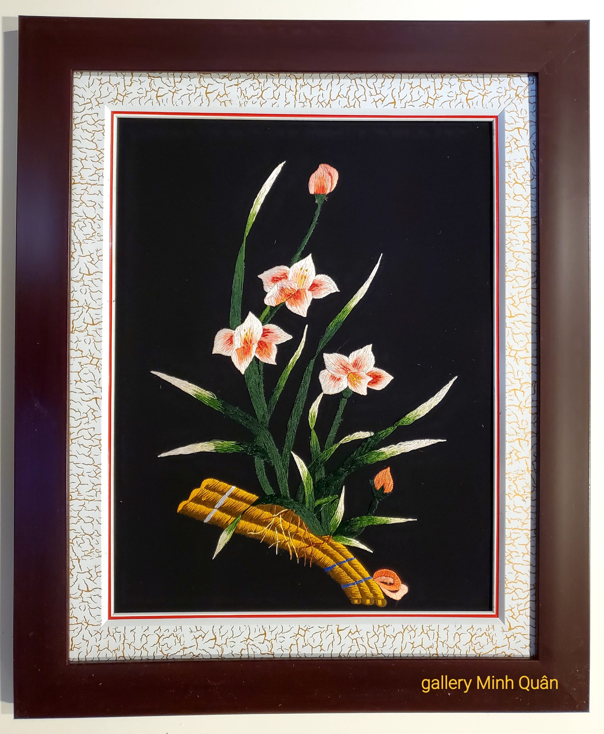 Ý nghĩa của hoa Lan trong tranh phong thủy